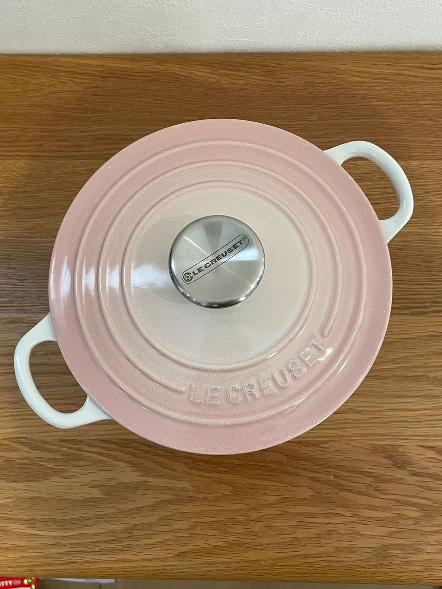 LE CREUSET ルクルーゼ ココットロンド 18 パウダーピンク　pink  両手鍋