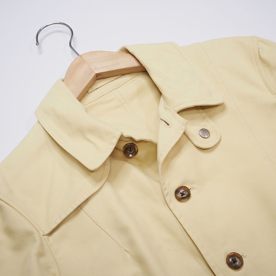  Karl hell m light yellow cotton springs jacket /M size /B25-2001