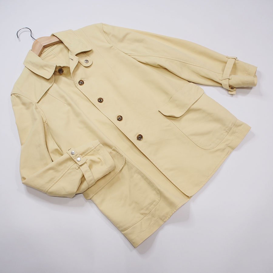  Karl hell m light yellow cotton springs jacket /M size /B25-2001