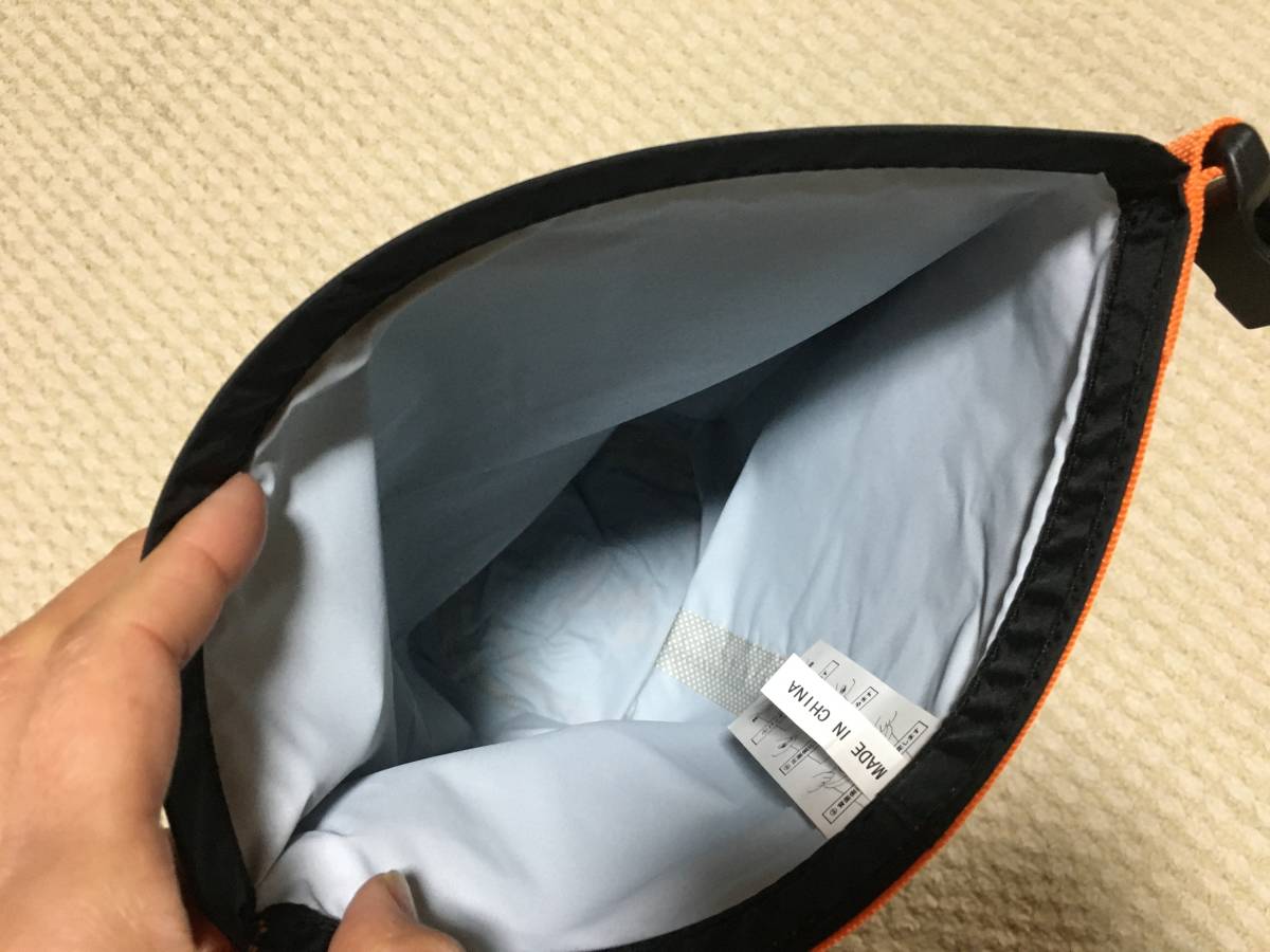 エレクトリック　ドライバッグ　5L　未使用品　ブラック/オレンジ　ELECTRIC　DRY　BAG_画像3