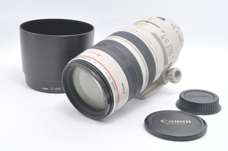 [新品同様] Canon EF 100-400mm F4.5-5.6 L IS USM Zoom Lens /フード、前後キャップ付き #31