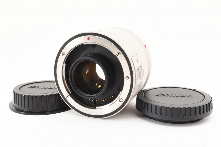 [新品同様] Canon Extender EF 2x II Teleconverter Lens テレコンバーター エクステンダー for EOS EF Mount /前後キャップ付き #2069298