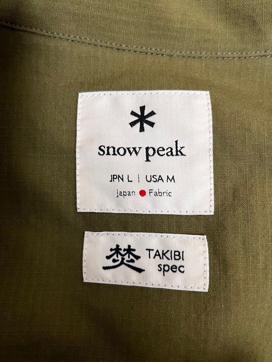 焚 美品 スノーピーク カバーオールジャケット 焚 TAKIBI 焚 美品 スノーピーク カバーオールジャケット 焚 TAKIBI