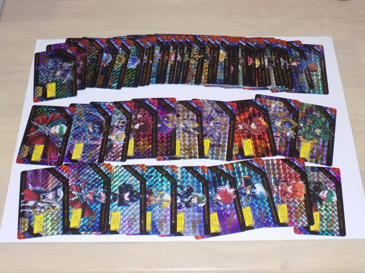 海外版 海外製 カードダス 聖闘士星矢 セイントパラダイス パート1 スペシャルカード SPECIAL CARD 全54種_画像1
