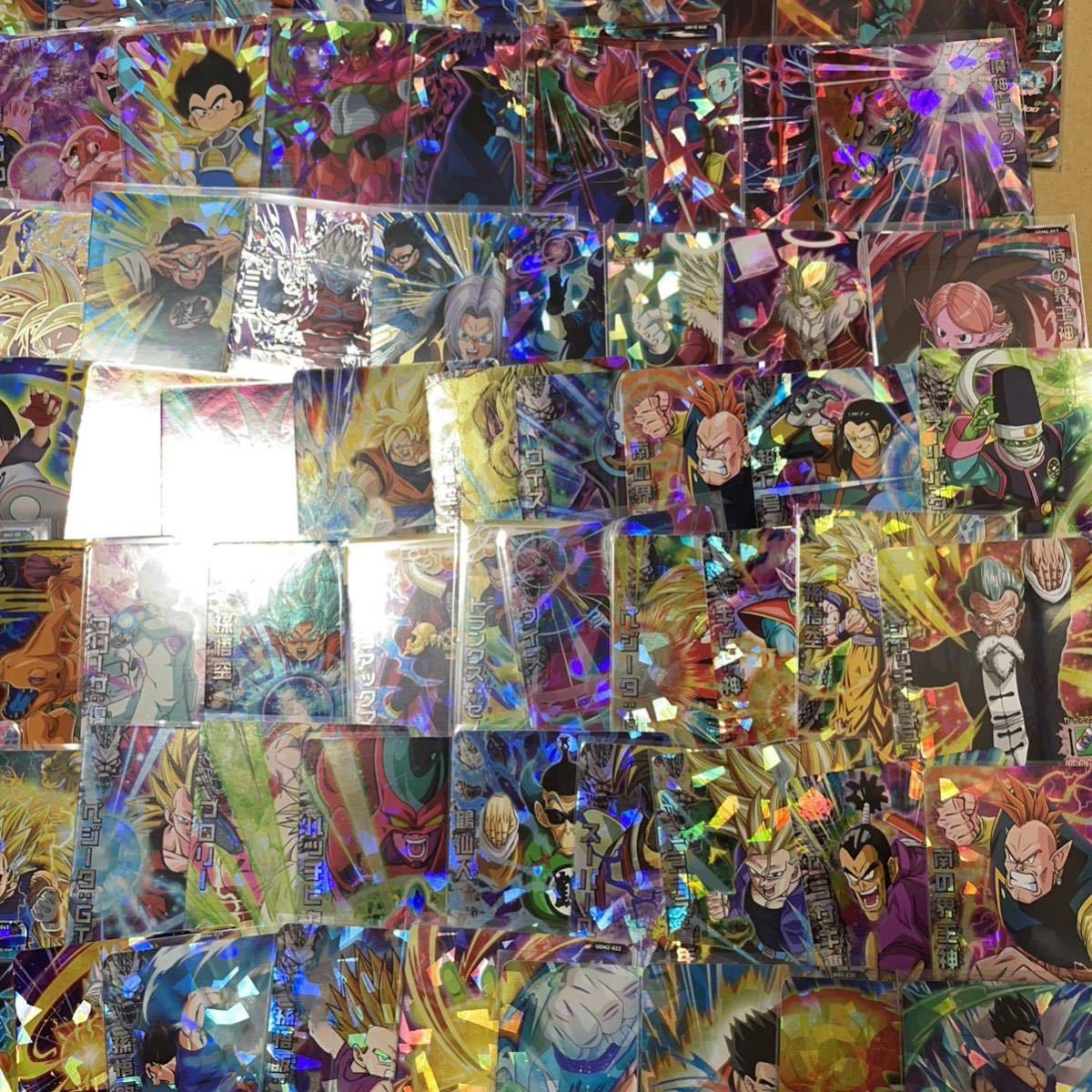 1000円〜 y26 大量ドラゴンボールヒーローズカードまとめ売 星3スーパー 星4アルティメットレアのみ約200枚 悟空ブルマブロリーベジータ等_画像5