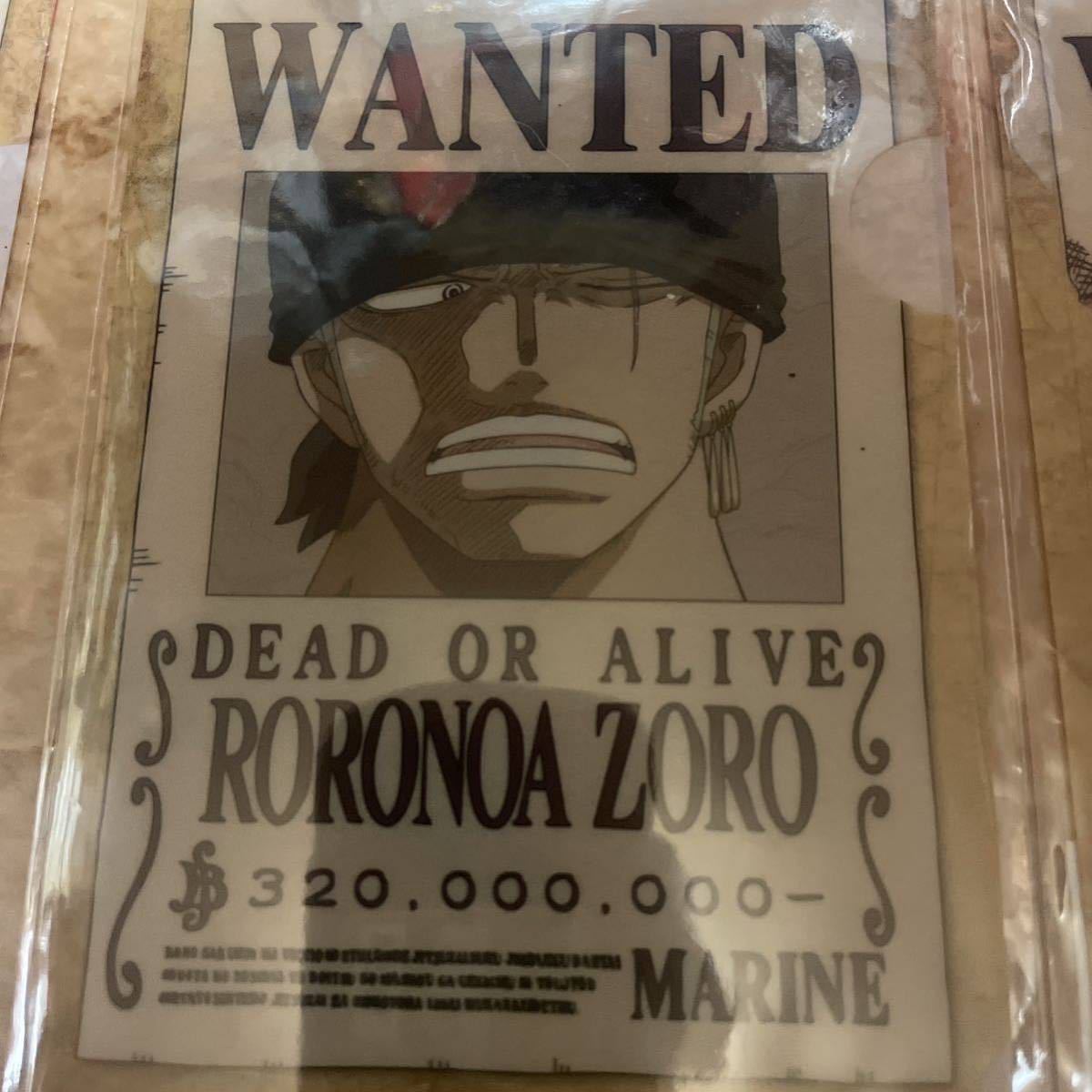 ONE PIECE！ワンピースA6クリアファイル＆ポストカードセット100円〜最落無しUSED 21-1 の画像6