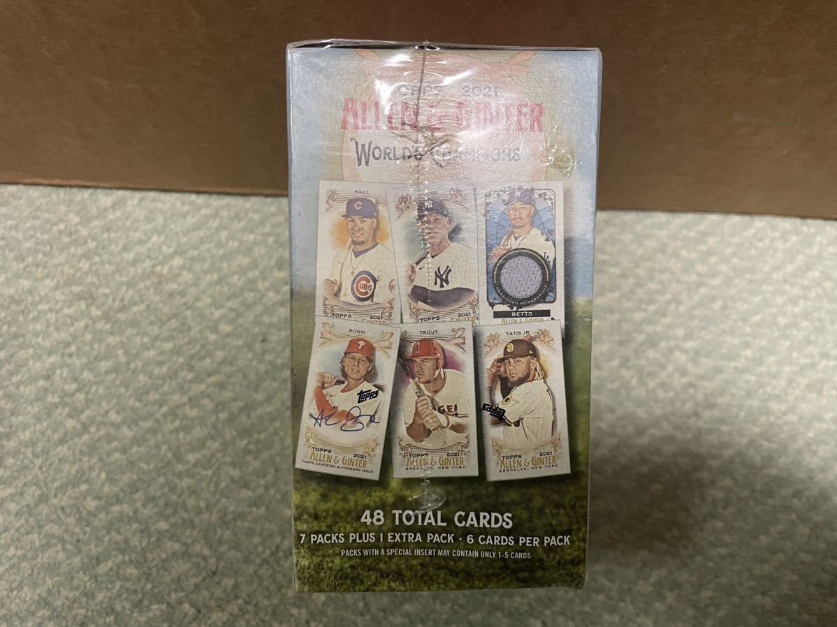 2021 Topps Allen & Ginter blaster box トップス MLB_画像4