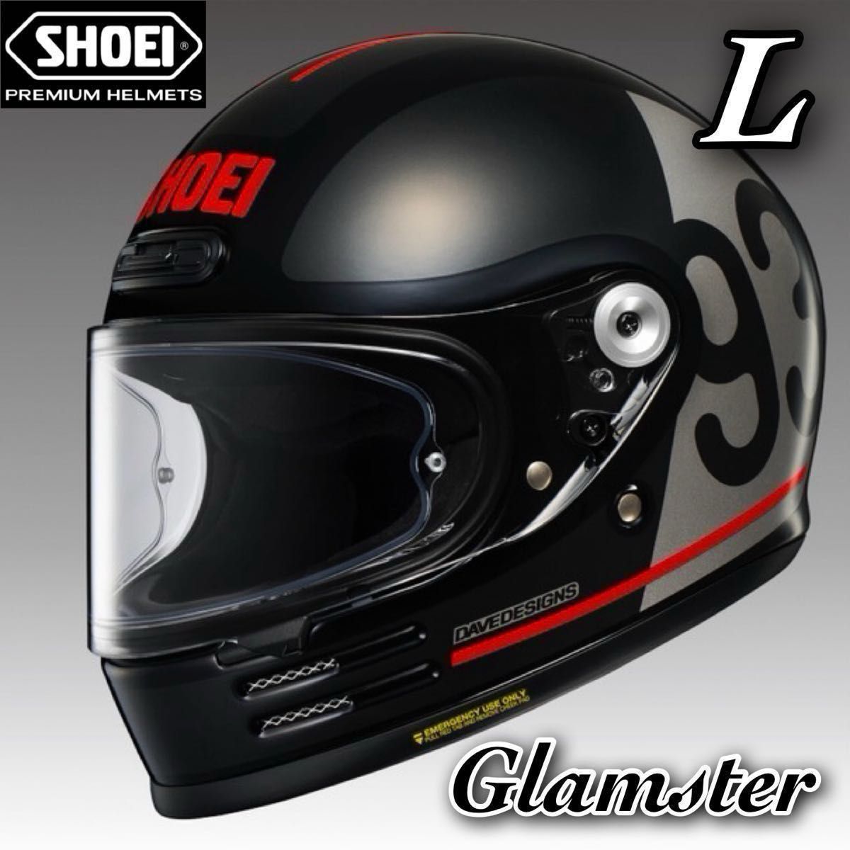 L】新品 SHOEI GLAMSTER MM93 Collection Classic ショウエイ L】新品 SHOEI GLAMSTER MM93 Collection Classic ショウエイ