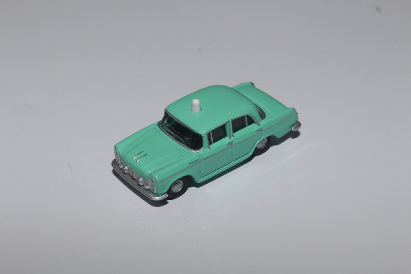 1/150 The * car collection [[ Nissan Cedric ( taxi / light green )No.W43 ] basic set A3 rose si] inspection / Tommy Tec car kore