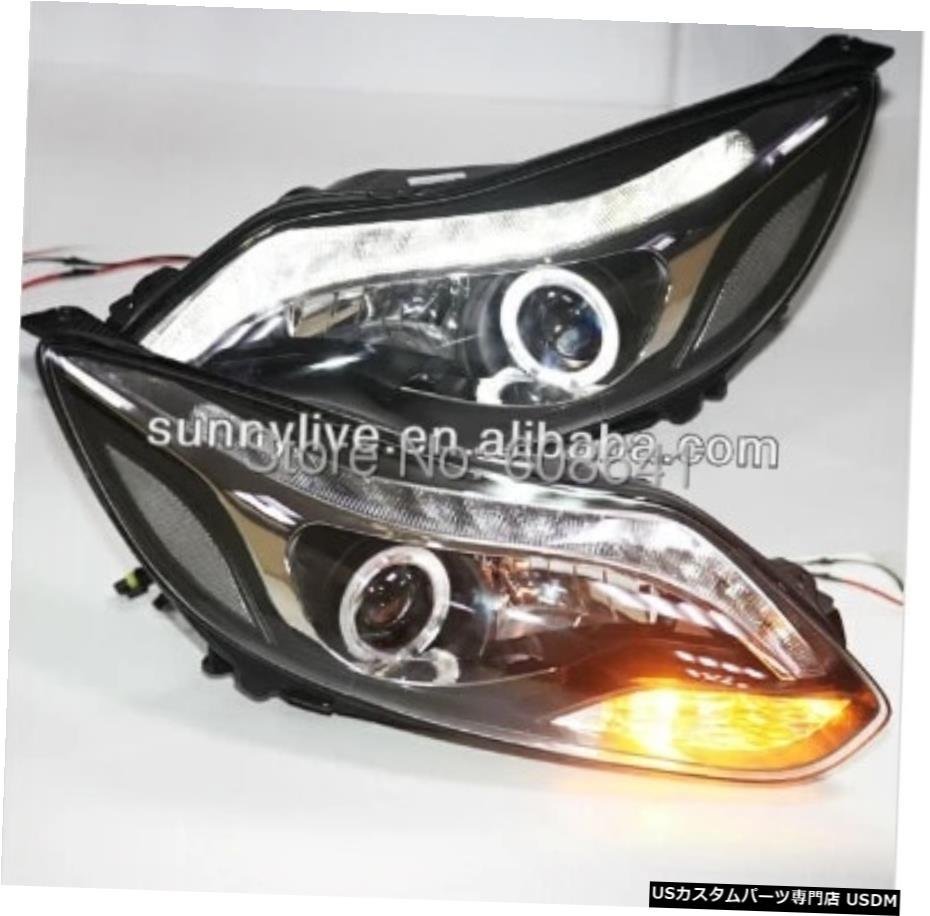 右ハンドル、日本光軸仕様 2012- 2014年フォーカス3LEDヘッドライトDZG 2012-2014 Year for Focus 3 LED Head Light DZG