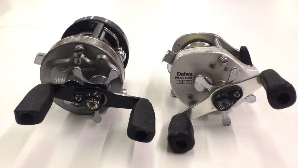 ●ジャンク 中古 まとめ DAIWA SHIMANO リール ダイワ シマノ MILLONAIRE 5ＨＭ ST-15 小船400 CHINU 500 GT1000 釣具_画像4