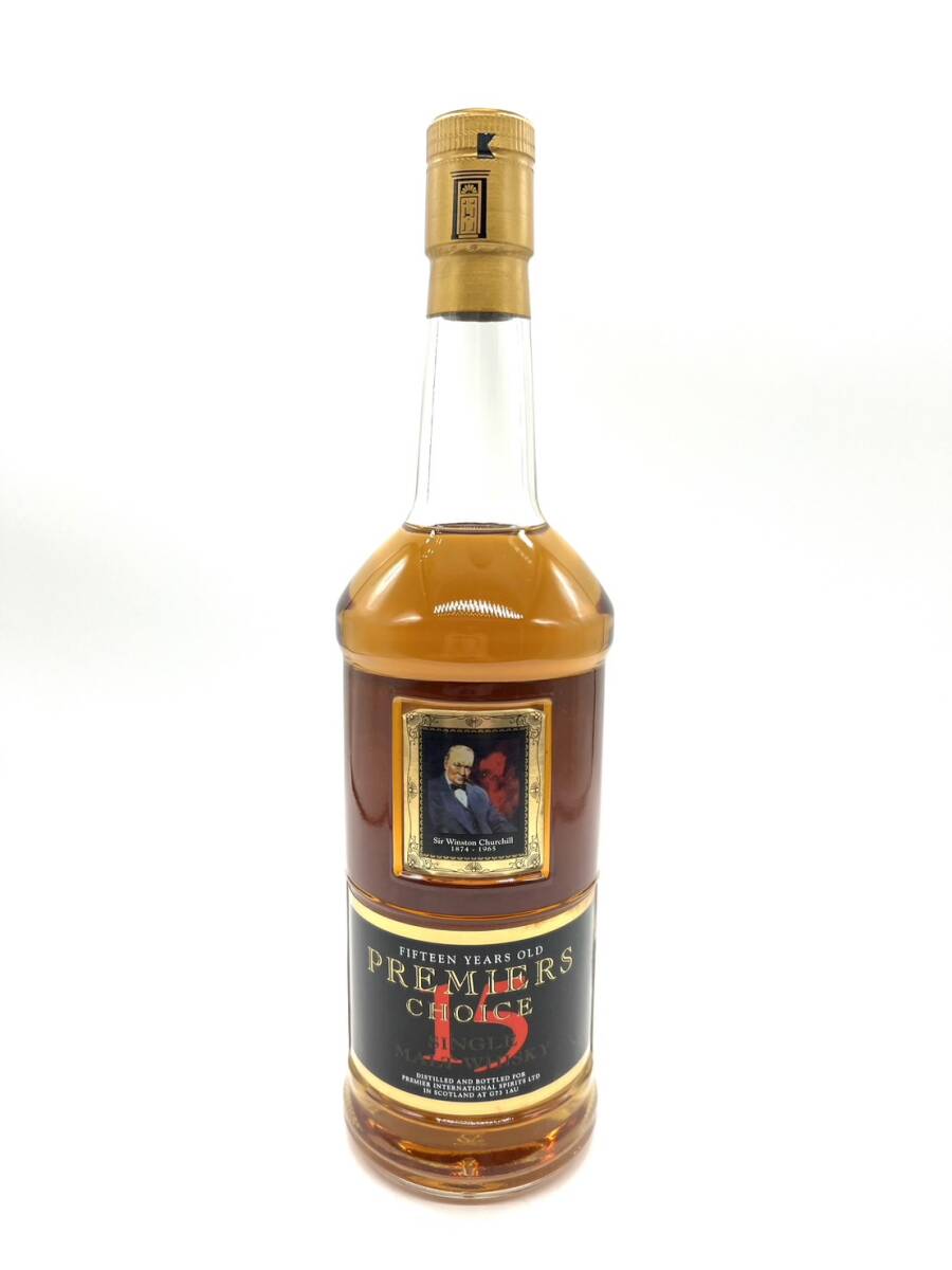 ■【未開栓】 PREMIERS CHOICE 15年 プレミア チョイス シングルモルト ウィスキー 700ml 40％ 古酒_画像1