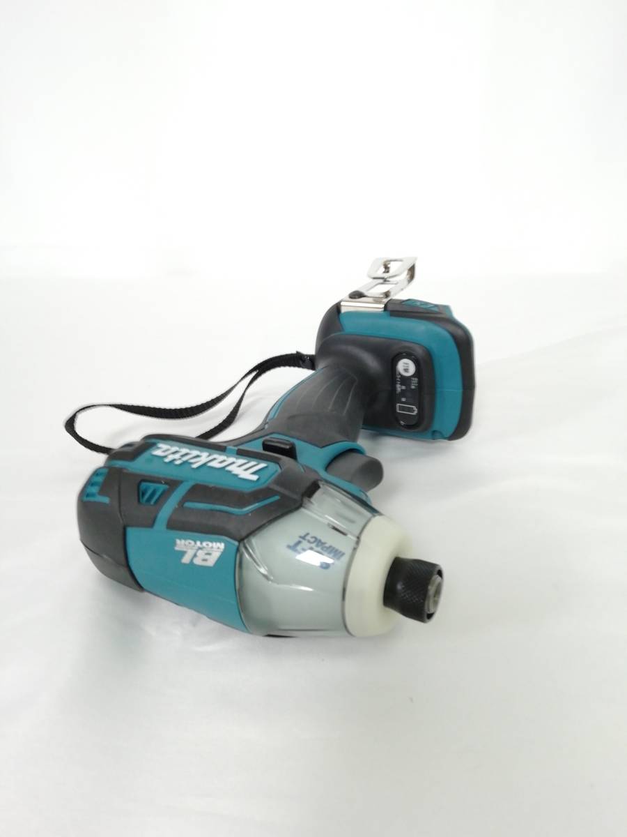 【未使用品】 makita マキタ インパクトドライバ TS141(18V) 青　※バッテリーなし_画像8