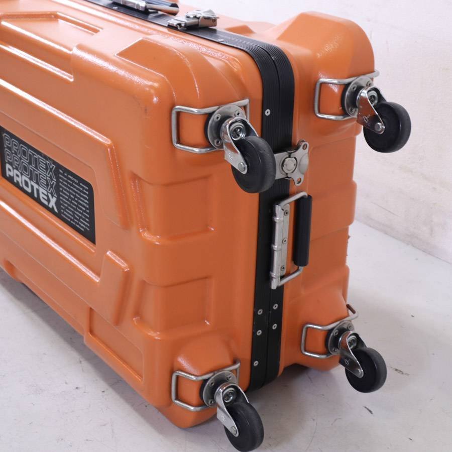 PROTEX プロテックス キャリーケース オレンジ CR-7000 大容量 約106L ハードケース コンテナ ダイビング アウトドア★775h25_画像5