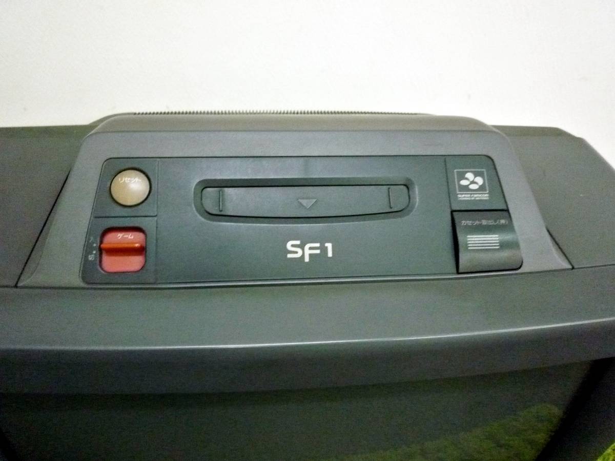 ★SHARP 21G-SF1★シャープ 21型スーパーファミコン付きテレビ★ジャンク_画像5