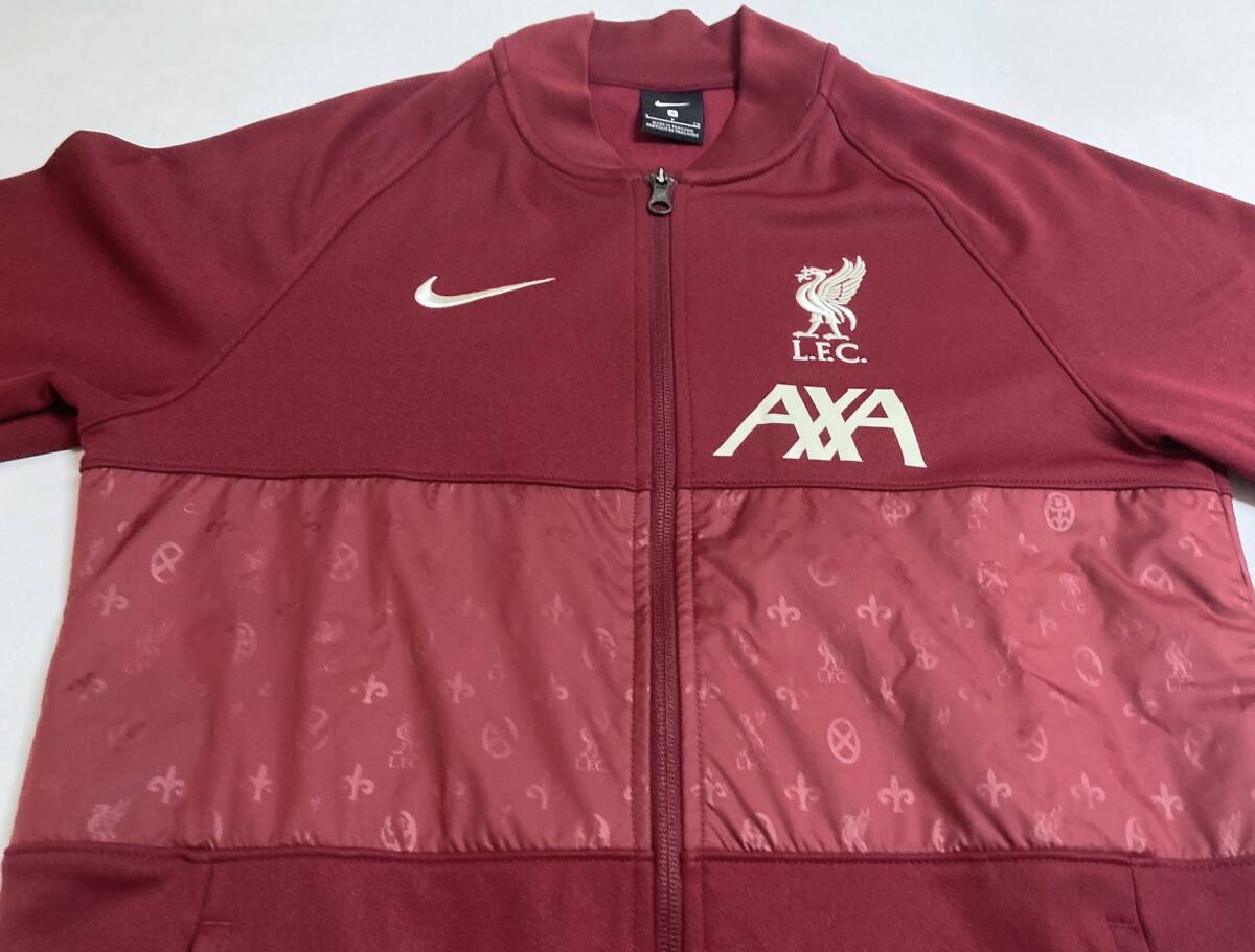 リバプール NIKE 21/22 トラック ジャケット ジャージ Sサイズ プレミアリーグ Liverpool F.C._画像5