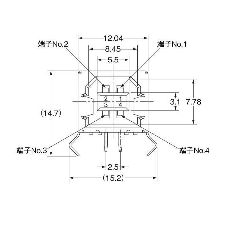 USB Bタイプ メスソケット・３個セット