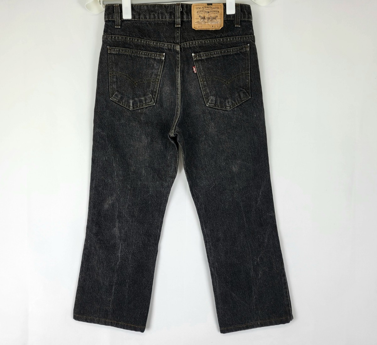 美品 先染めブラック ~90s USA製 levi's 517-0259 w30 90年代 美品 先染めブラック ~90s USA製 levi's 517-0259 w30 90年代