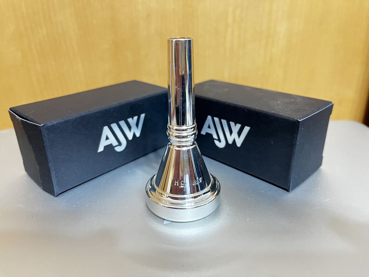 AJW 6 H trombone mouthpiece_画像1