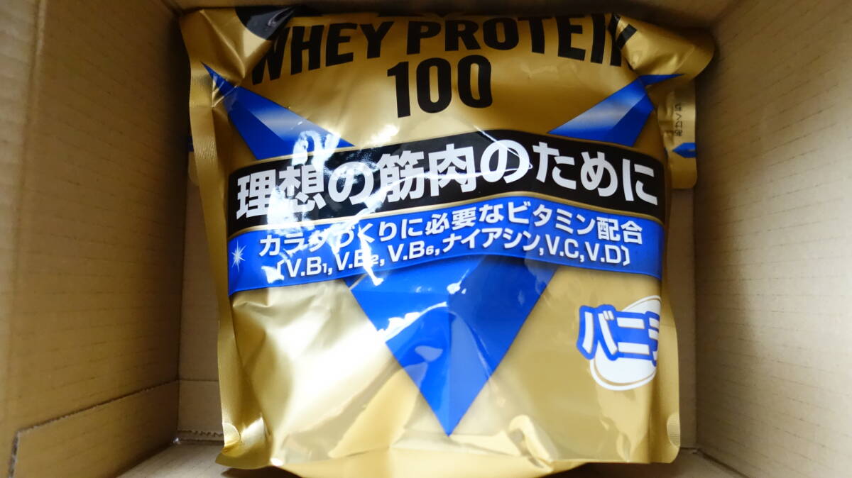 [ new goods ] Meiji The bus whey protein 100 vanilla taste 980g