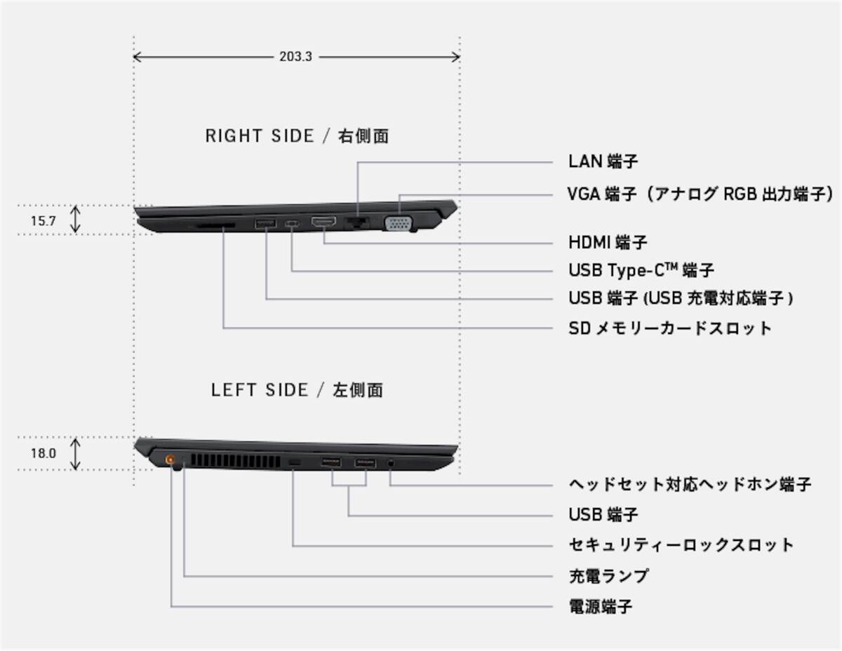 ☆ VAIO Pro PG Core i5-7200U 2.5(3.1)GHz/SSD 128GB/13.3 FHD 1920x1080/無線/Bluetooth/カメラ/Office 2021/最新W11 & リカバリ ☆0228_画像6