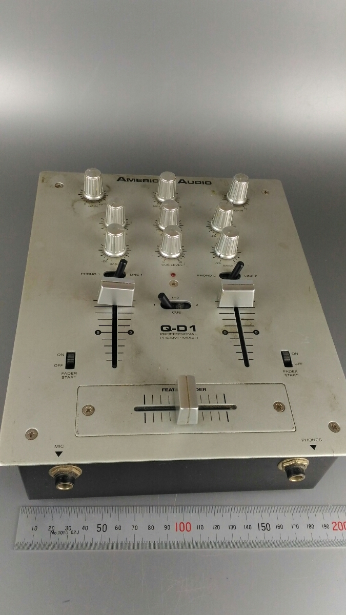 #AmericanAudio Q-D1 DJ mixer american audio operation not yet verification present condition tools and materials machinery #148