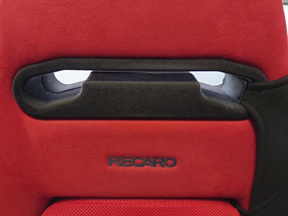 ホンダ純正 レカロ RECARO セミバケットシート 赤 レッド タイプR シビック インテグラ SR-3 助手席_画像9