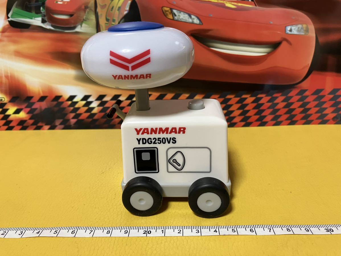 ヤンマー YANMAR バルーン投光機 YDG250VS プルバックカー ミニカー 中古品の画像2