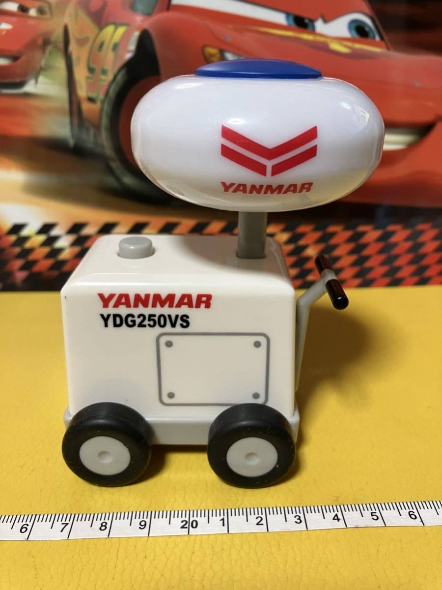 ヤンマー YANMAR バルーン投光機 YDG250VS プルバックカー ミニカー 中古品の画像4