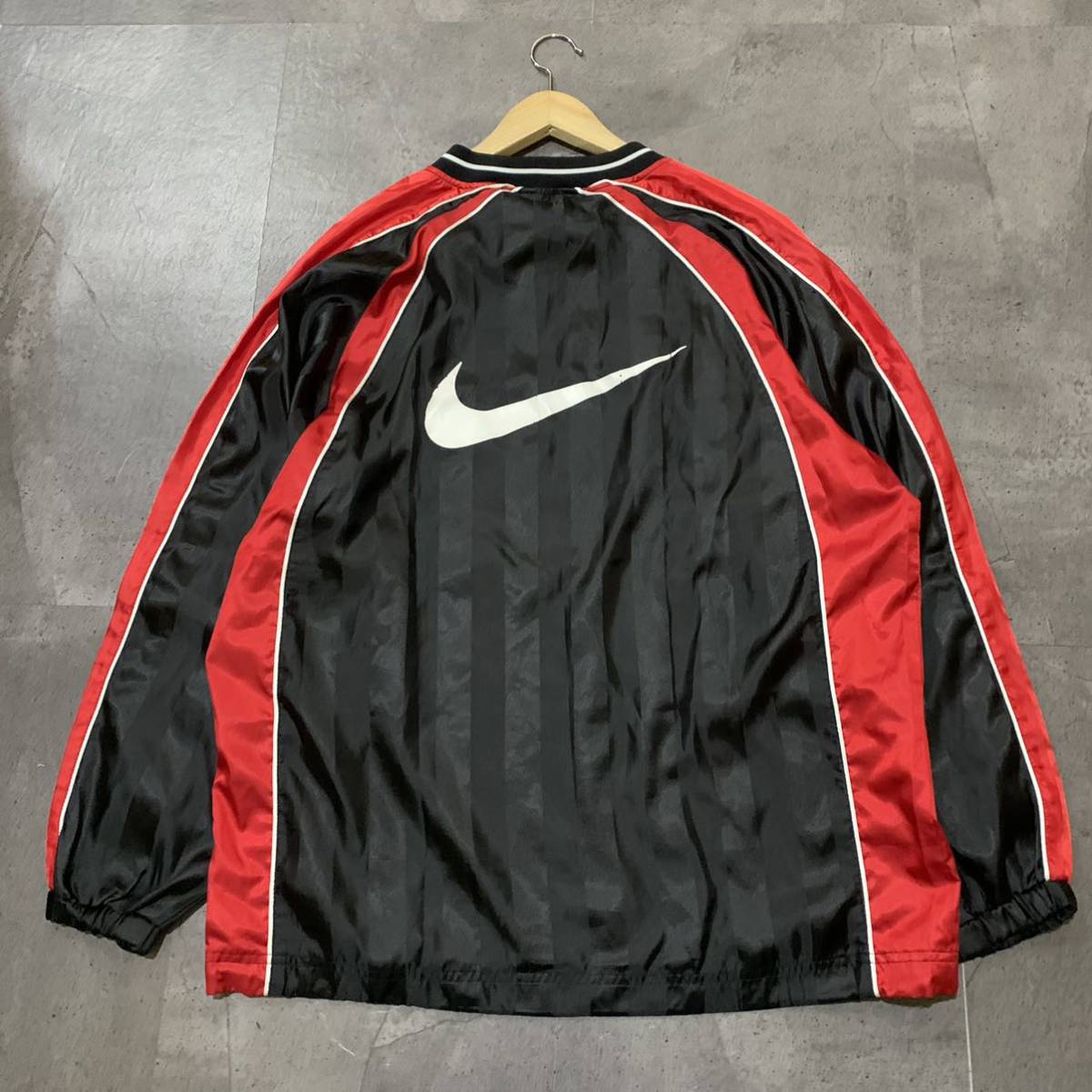 C☆ 人気モデル!! 古着ビンテージ' NIKE ナイキ 上下 セットアップ ジャージ ピステ ウインドブレーカー & トラックパンツ size:L スポーツ_画像3