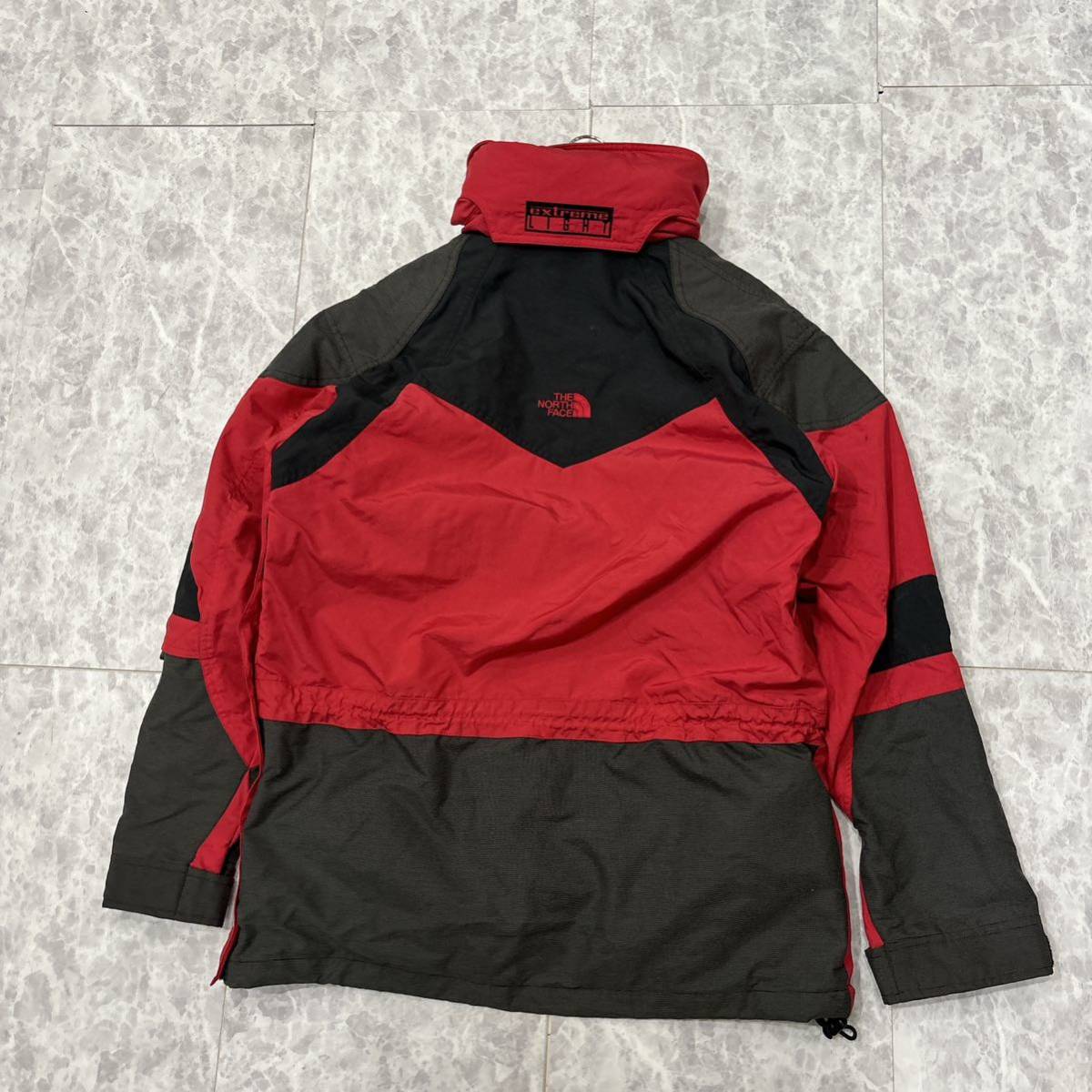 1円~ ＊ 美品 '希少 90's ビンテージ デッドストック' THE NORTH FACE ノースフェイス EXTREME LIGHT マウンテン ジャケット M メンズ_画像5