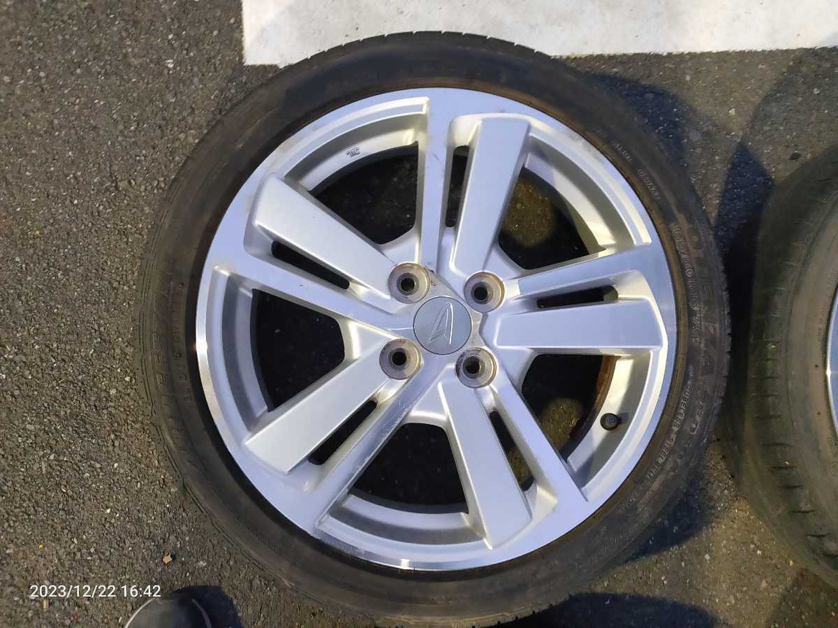 ダイハツコペン純正アルミホイールタイヤ4本セット中古165/50R16インチムーウ゛ムーブタントミライースキャストウェイクワゴンR_画像7