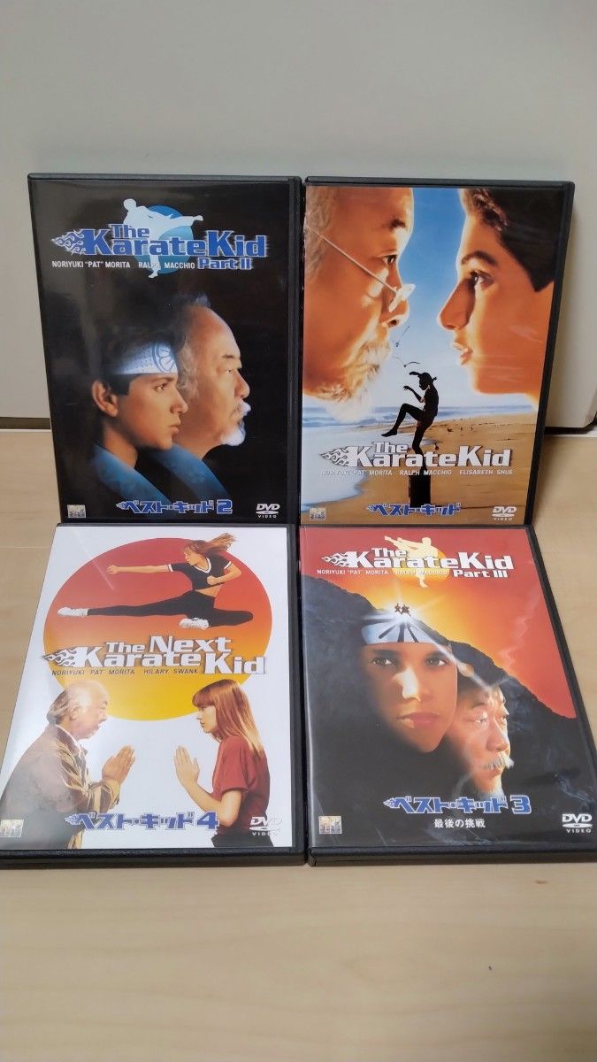 DVD『ベストキッド』DVD-BOX　セル版４枚組セット