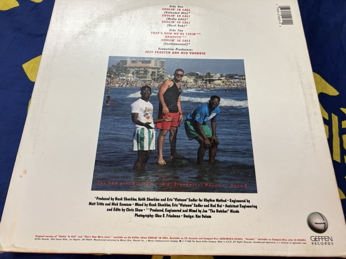 The 7A3★中古12’シングルUS盤「Coolin’In Cali」_画像2