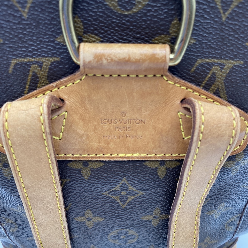 LOUIS VUITTON Montsouris MM Monogram Backpack Vintage モンスリ MM モノグラム バックパック　ヴィンテージ_画像4