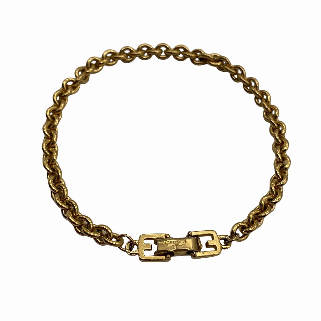 GIVENCHY Gold Bracelet Chain ジバンシー ゴールド ブレスレット チェーン_画像1