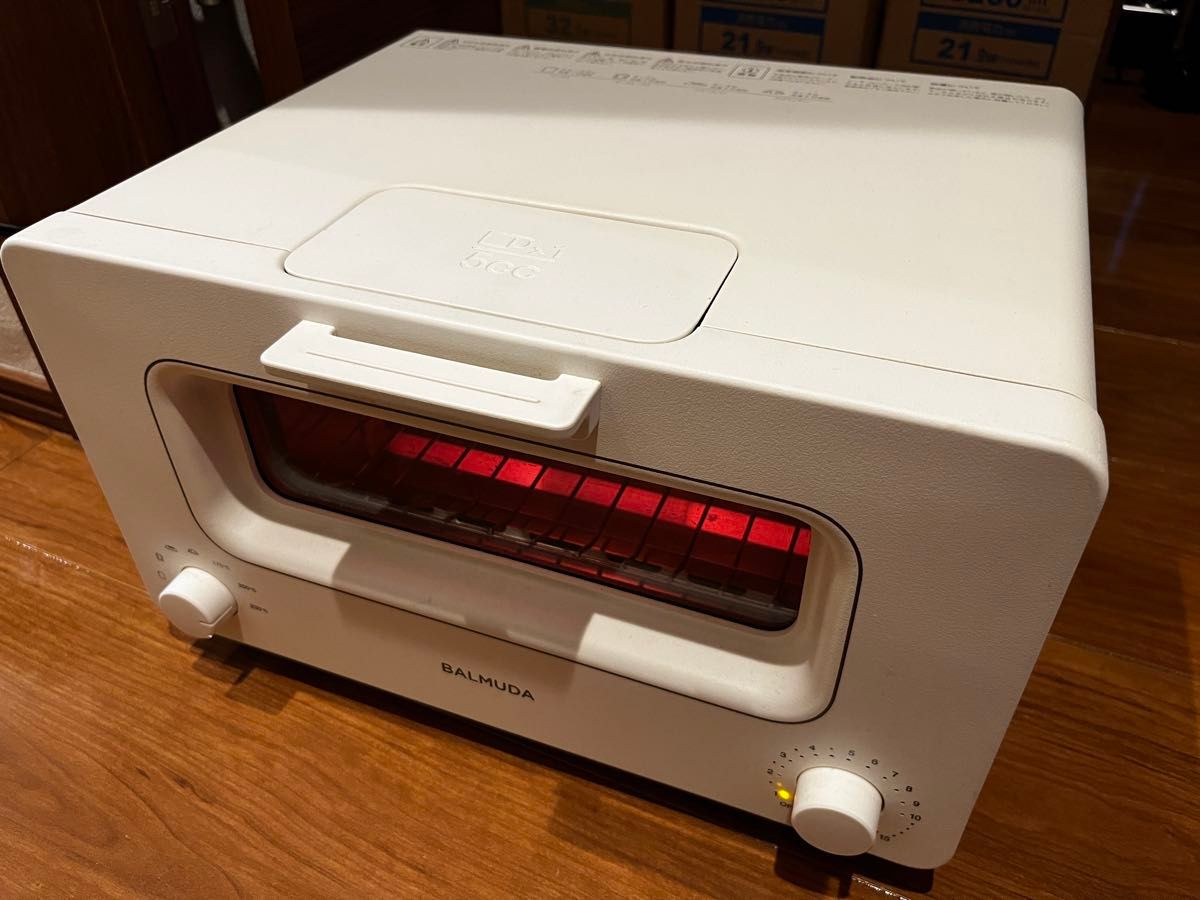 訳あり】バルミューダ スチームトースター BALMUDA K01E-WS 訳あり】バルミューダ スチームトースター BALMUDA K01E-WS