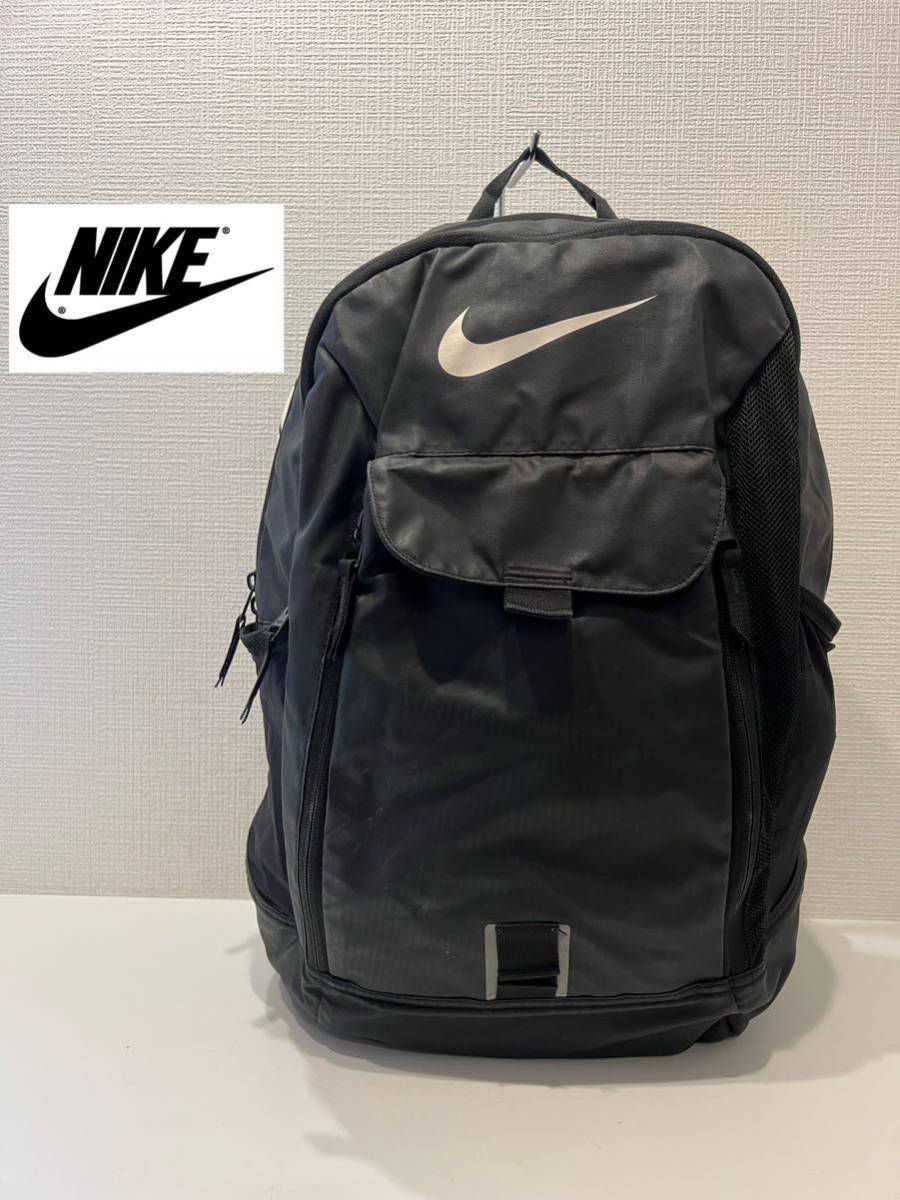 ★NIKE★ナイキ★アルファアダプトレインバックパック★BA5253★デイパック★リュックサック★スウッシュ★ロゴ★ブラック★黒★_画像1