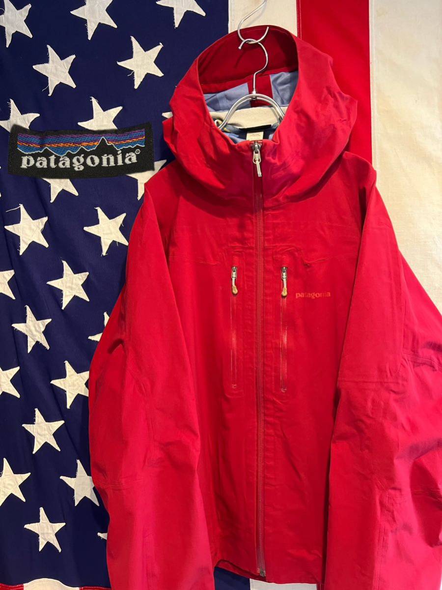 ★00s★2008年製★patagonia★パタゴニア★プリモフラッシュジャケット★29352F8★マウンテンパーカー★ナイロン★レッド★赤★Sサイズ★_画像1