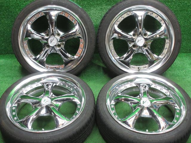 中古 ホイールタイヤ 4本 165/45R16 2020年製 5分山 ワーク VS-KF-2P ラジアル タイヤ ウィンラン　R330_画像1