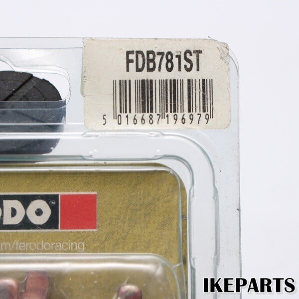  liquidation! TMAX500 BOLT SCR950 SR400 dragster 400 FERODO made brake pad 1 caliper minute [FDB781ST] A480K0640