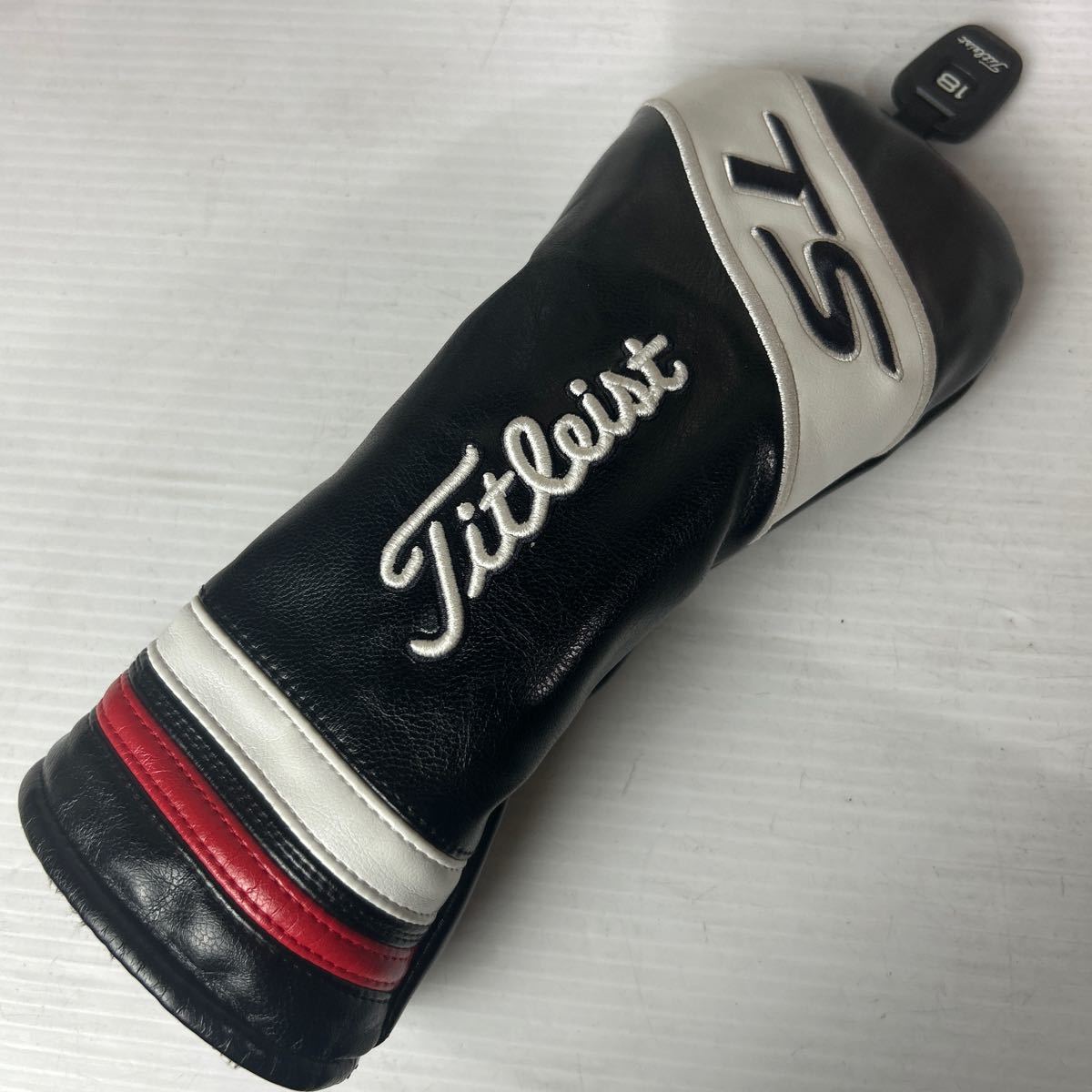 Titleist TS フェアウェイウッド 用ヘッドカバー 番手タグ13.5 15 16.5 18 21 タイトリスト 管理番号1292_画像1