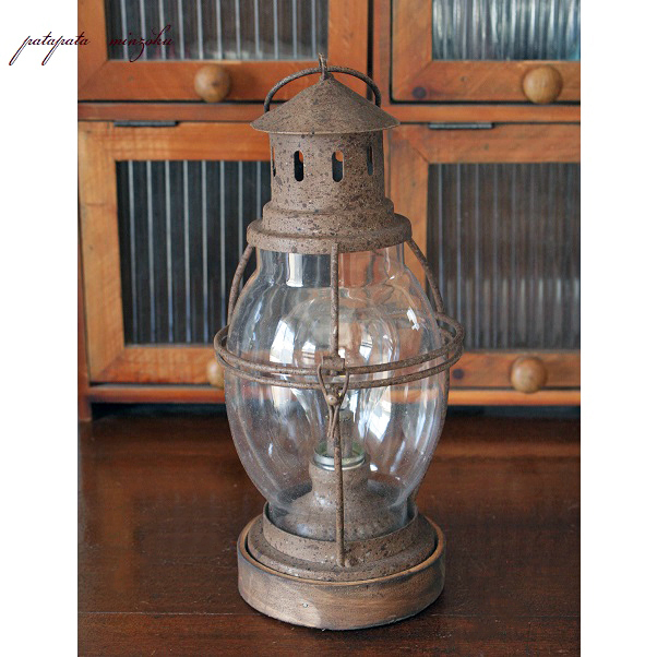  Vintage лампа фонарь овальный под старину LEDlai карты patamin произведение искусства смешанные товары дисплей 