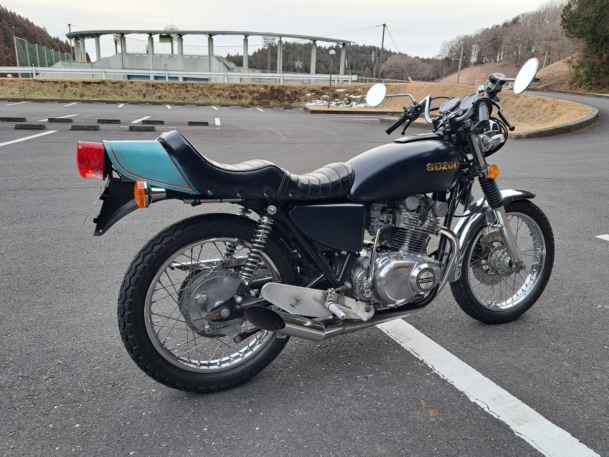 配送のみ GS400  車検付 実働 良好ベース 旧車 逆車 検) GSX CBX CBR CB400F CB400T 250 XJ GS400E GT380 KH HAWK SR400 スズキの画像2