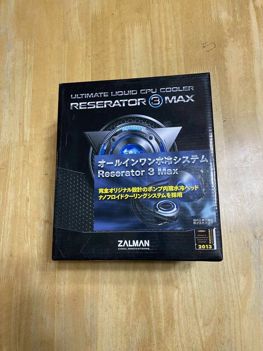 ZALMAN Reserator 3 Max Liquid CPU cooler,air conditioner water cooling one body CPU.. vessel .. fan quiet sound water cooling system. operation not yet verification [ junk ]( number 2)