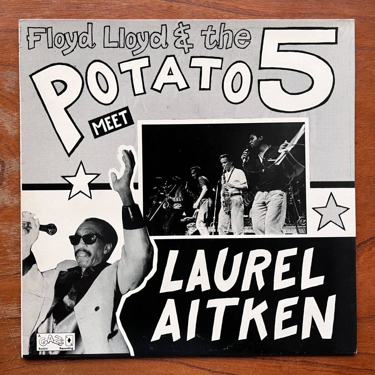 【UKオリジナル盤 記念すべきGAZレーベル第一段！MOD SKA】FLOYD LLOYD & THE POTATO 5 MEET LAUREL AITKEN/ギャズ・メイオール/ネオ・スカ_画像1