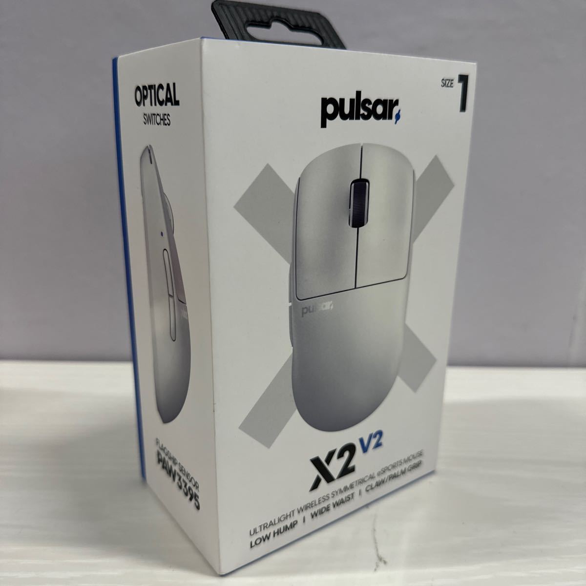 Pulsar Gaming Gears X2V2 ワイヤレス ゲーミングマウス 超軽量 51グラム 左右対称 2.4Ghz 1ms 26000 DPI Optical Sensor PAW3395 国内正規_画像1