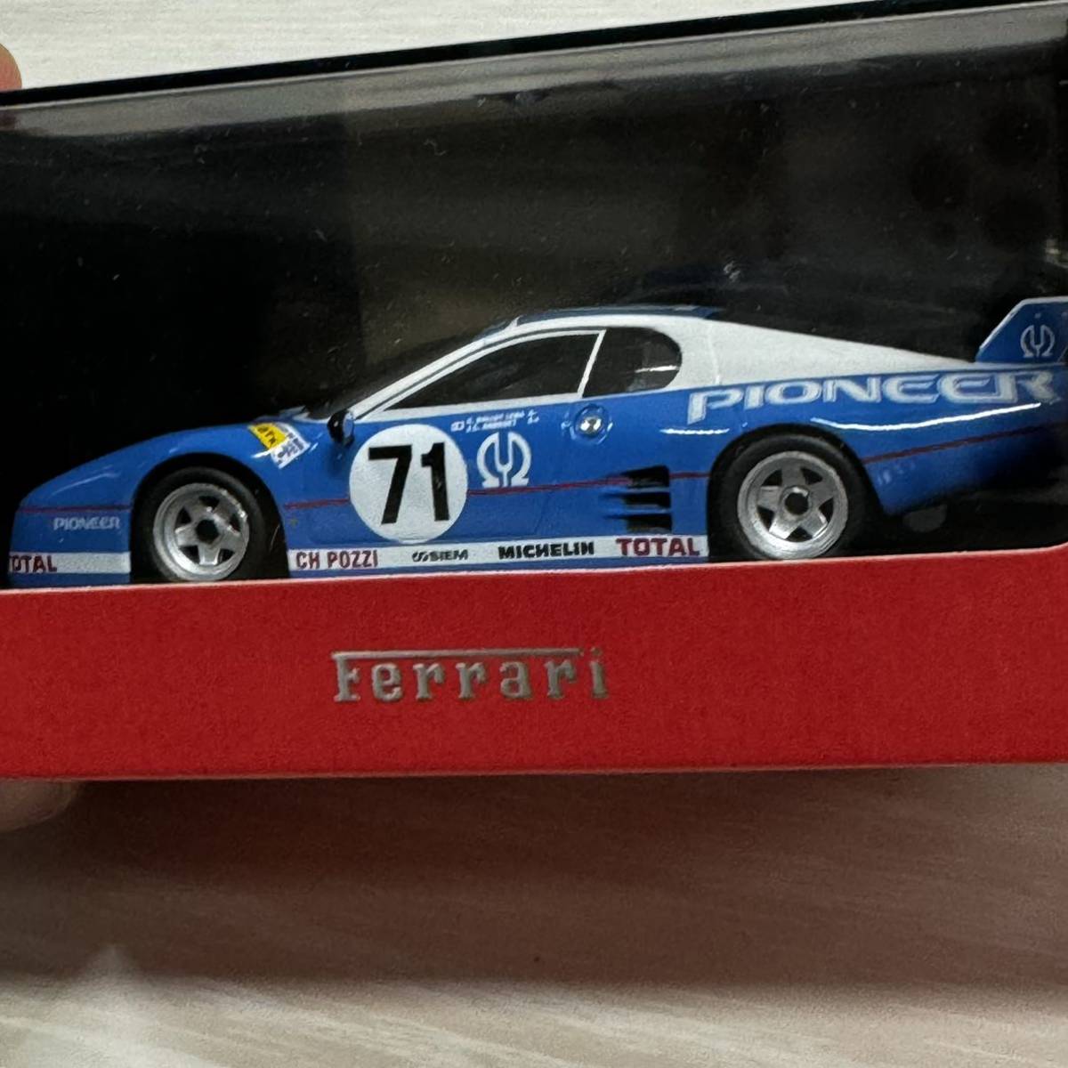 IXO(イクソ) [1/43] Ferrari(フェラーリ) BB512#71 Le Mans 1982 ミニカー_画像3