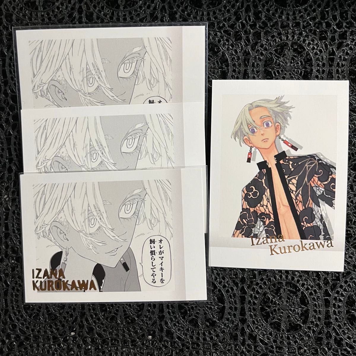 東京リベンジャーズ タワレコ缶 原画展 天竺 天竺(テンジク) アクリルアートパネル 黒川イザナ タワレコ缶