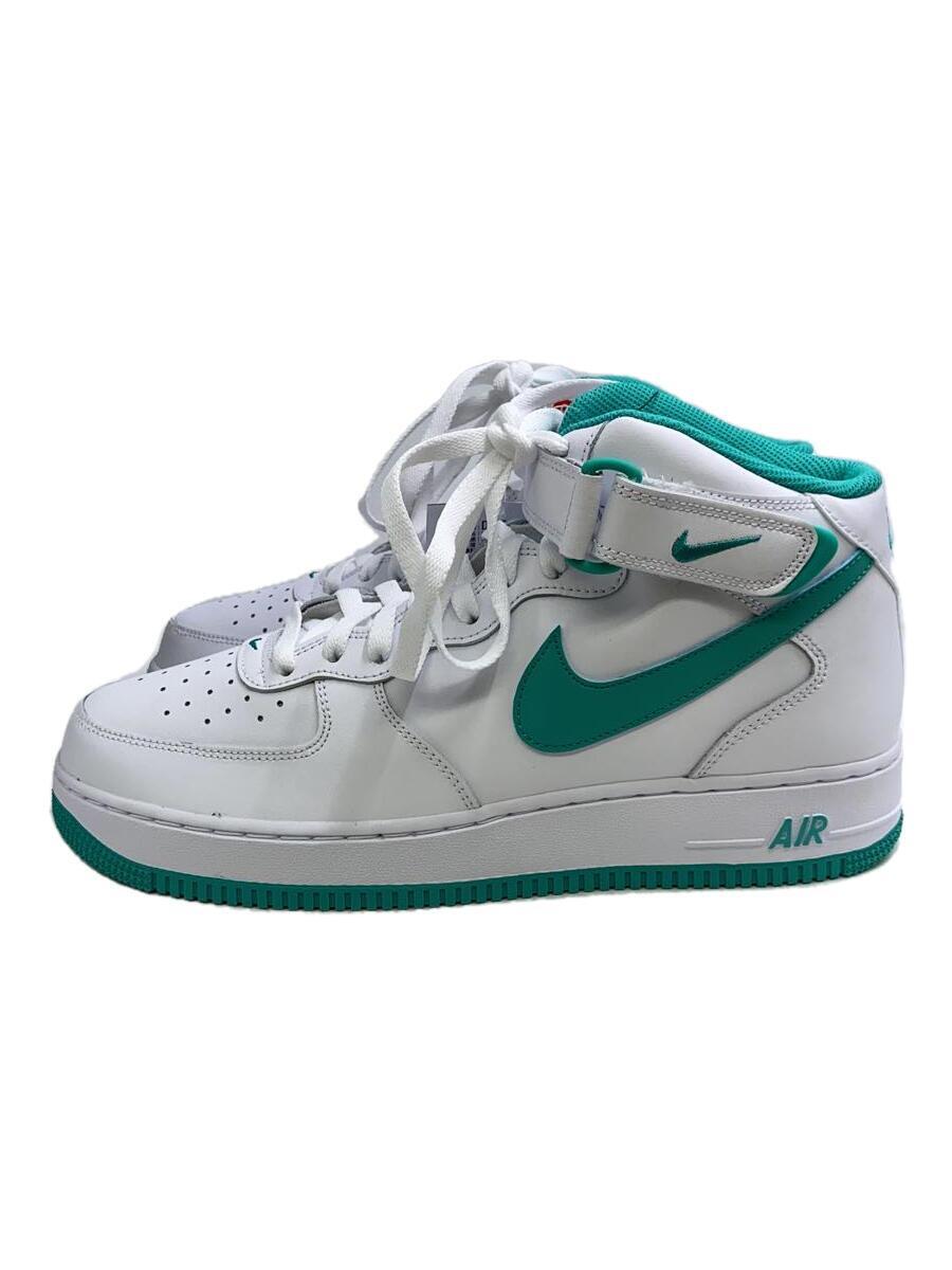 NIKE◆AIR FORCE 1 MID_エアフォース 1 ミッド/28.5cm/WHT